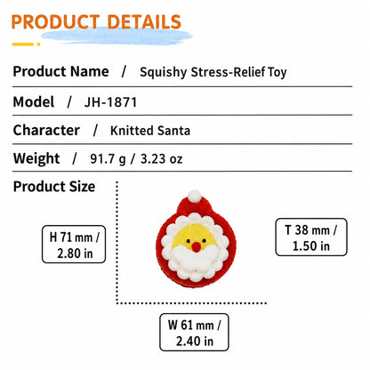 Christmas Slow-Rise Silicone Squishy Toys