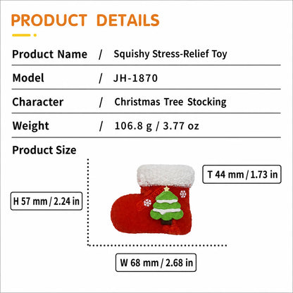 Christmas Slow-Rise Silicone Squishy Toys