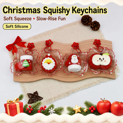 Christmas Slow-Rise Silicone Squishy Toys
