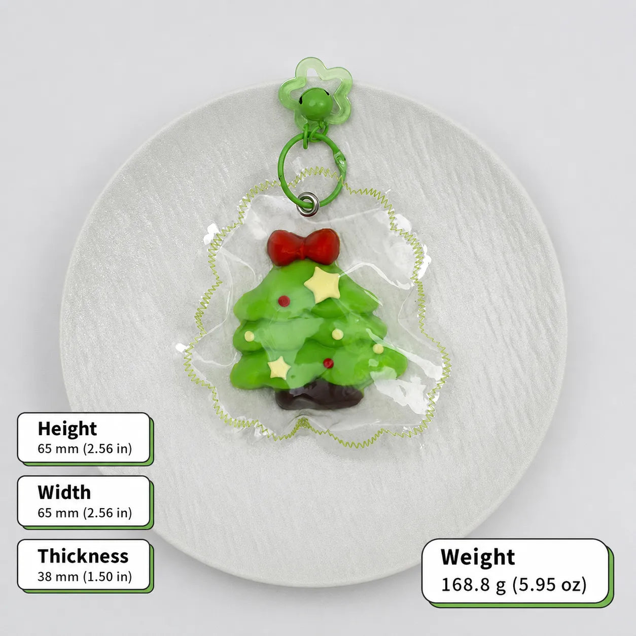 Food-Grade Silicone Christmas Squishy Toy – Slow-Rebound Stress Relief Toy