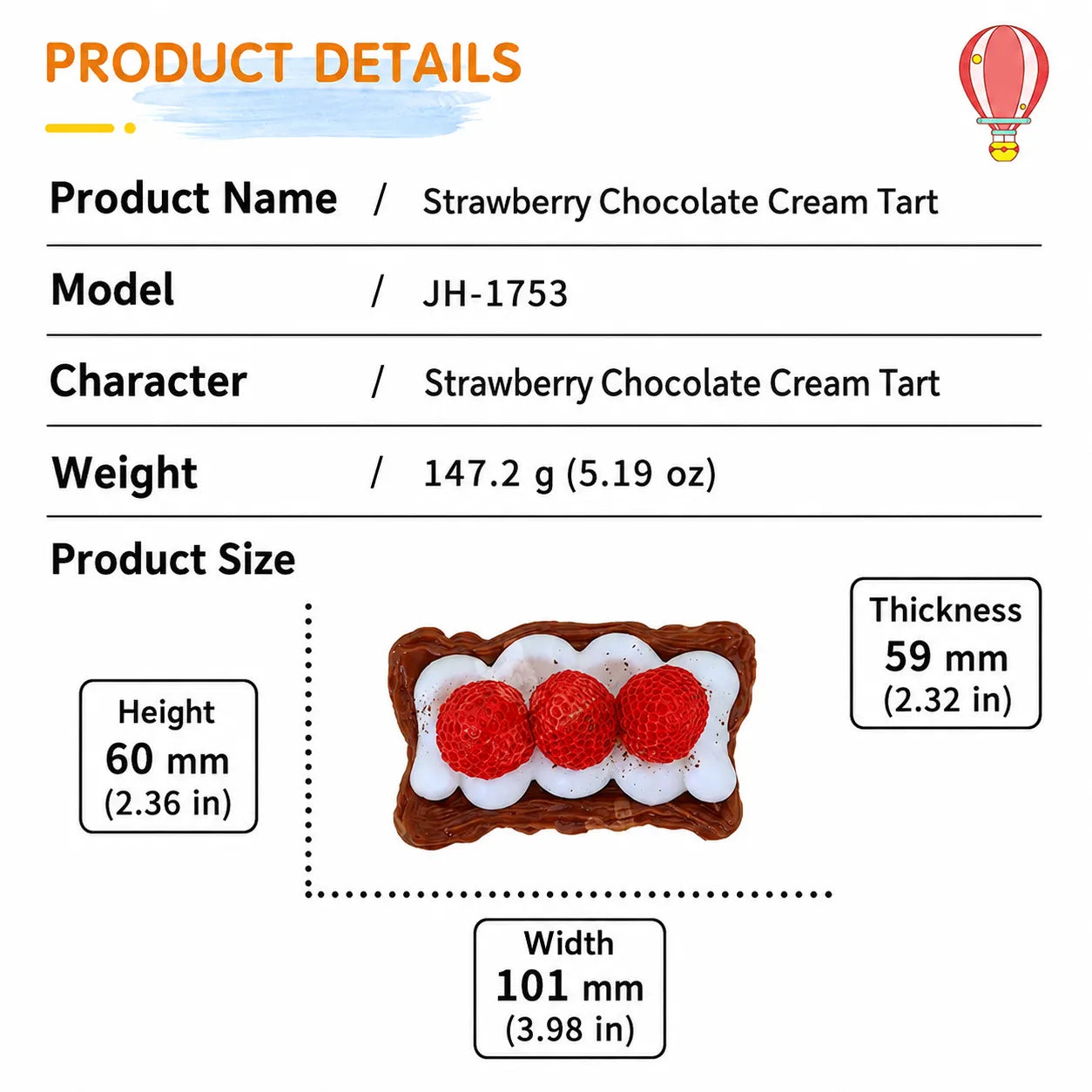 Food-Grade Silicone Dessert Squishy Toy – Slow-Rebound Realistic Food Stress Relief Toy