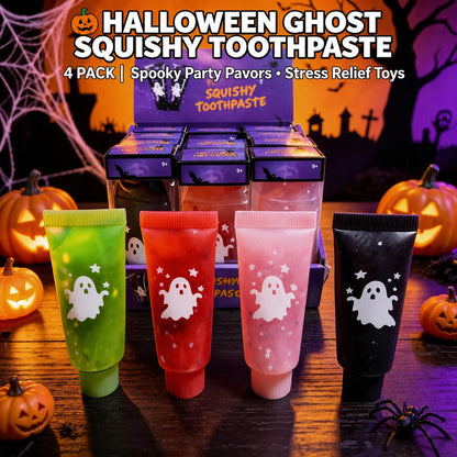 Halloween Milk Tea Cup Squishy Toys – Non-Toxic Stress Relief Blind Box Gift Set