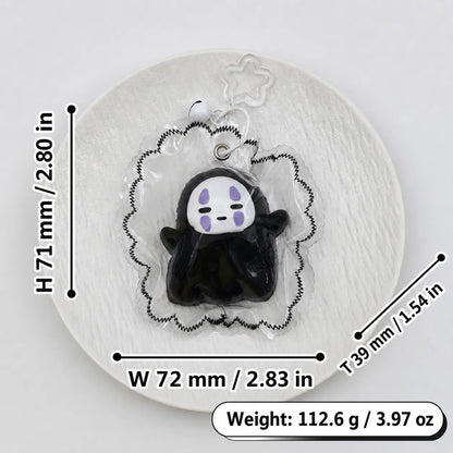 Halloween Slow-Rise Silicone Squishy Doll Keychain