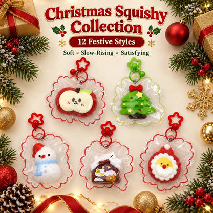 Christmas Slow-Rise Silicone Squishy Toys