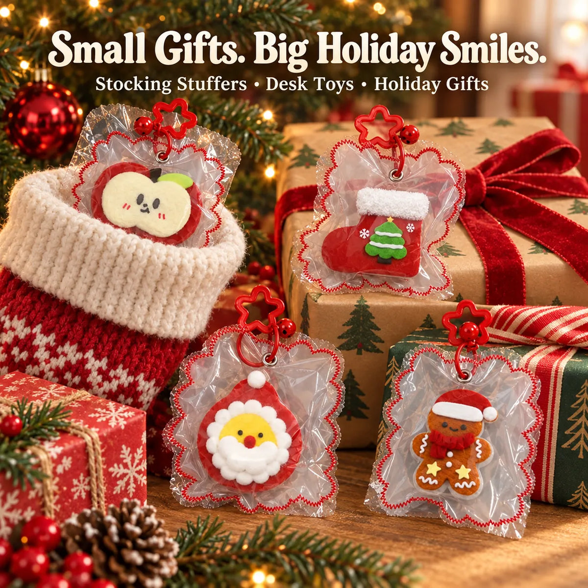 Christmas Slow-Rise Silicone Squishy Toys