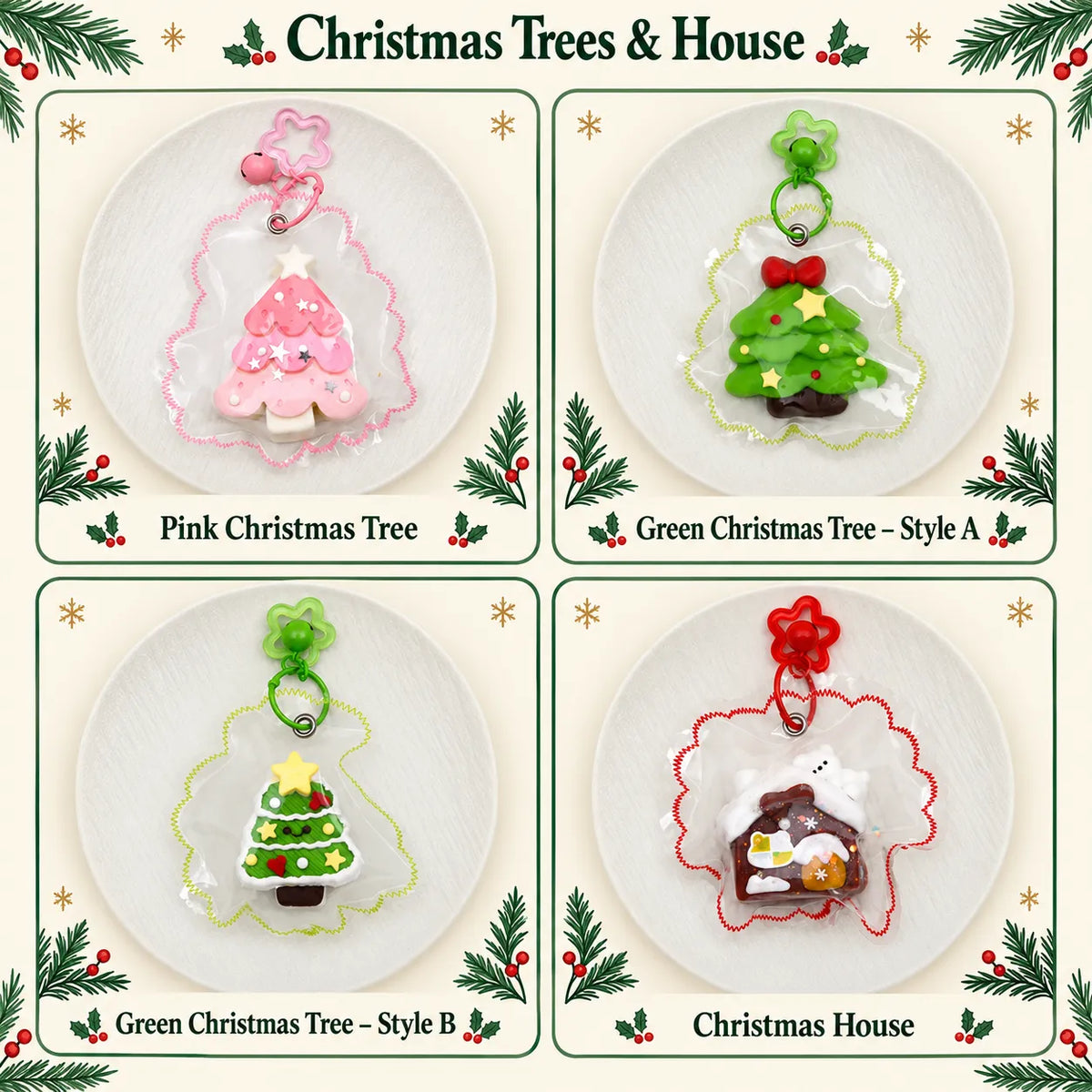 Christmas Slow-Rise Silicone Squishy Toys