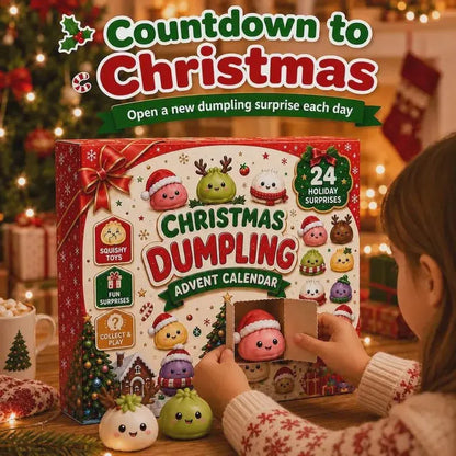 Christmas Squishy Advent Calendar 2026 – 24-Day Mini Squishy Toy Countdown
