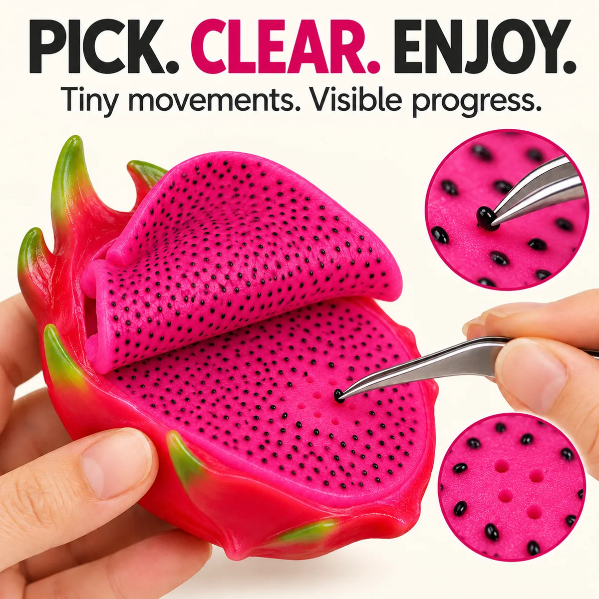Double-Layer Dragon Fruit Picking Toy