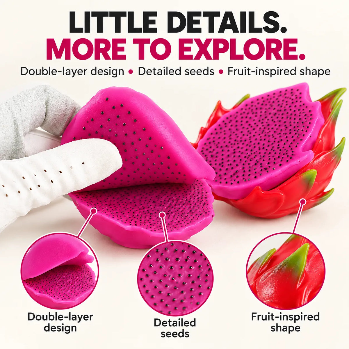Double-Layer Dragon Fruit Picking Toy