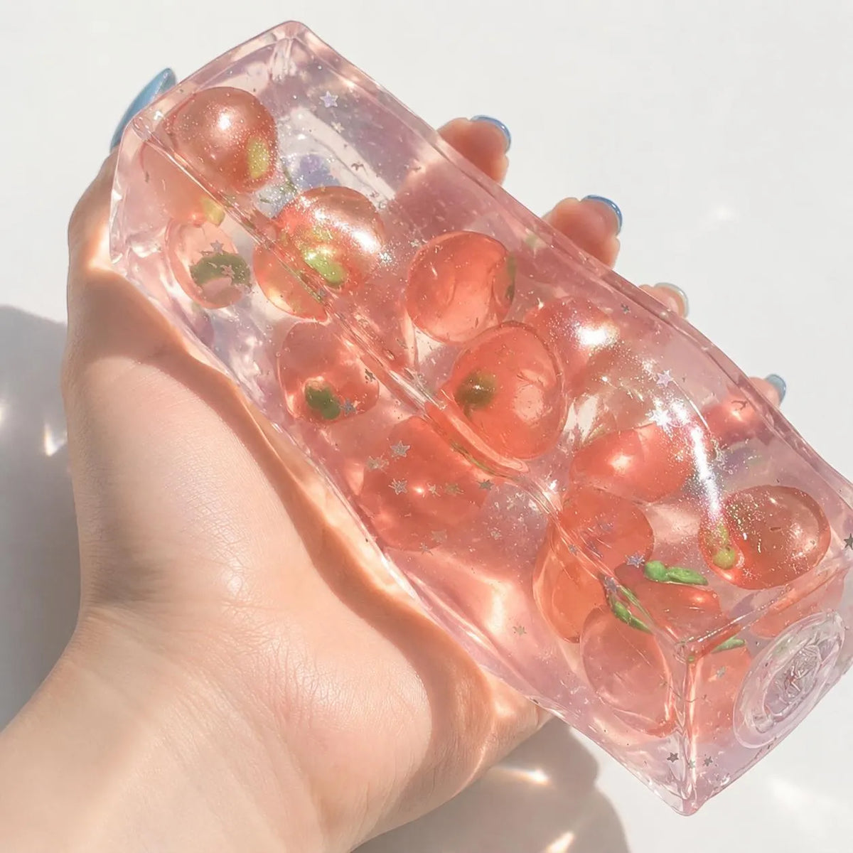 Fruit Jelly Squishy Bar – Transparent Sensory Fidget Toy
