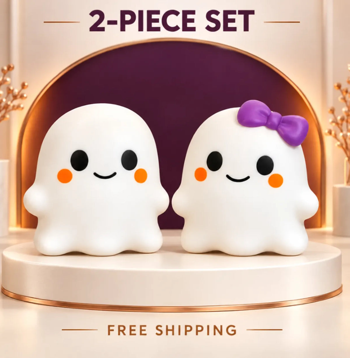 Halloween Ghost & Monster Squishy Toy Sets