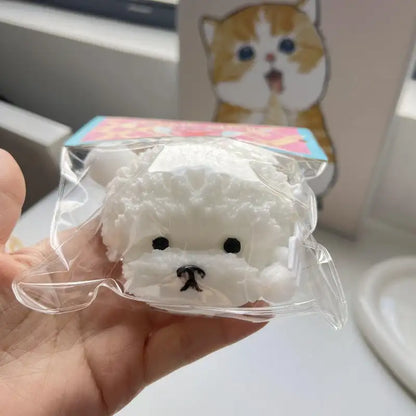 Handmade Silicone Puppy Without Flocking Stress Relief Taba Squishy Toy