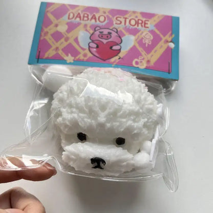 Handmade Silicone Puppy Without Flocking Stress Relief Taba Squishy Toy