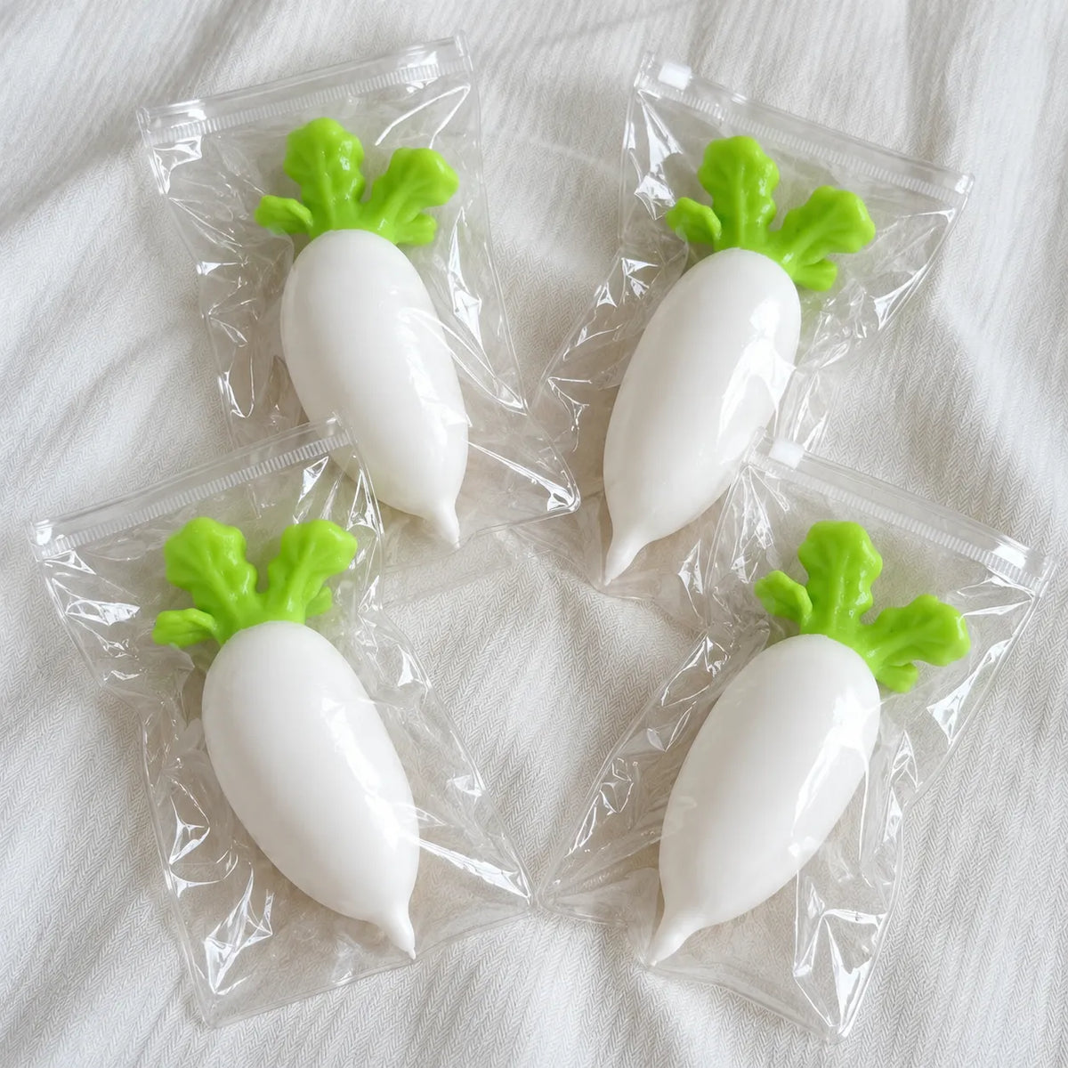 Realistic Food Squishy Toys – Vegetable Stress Relief Collection