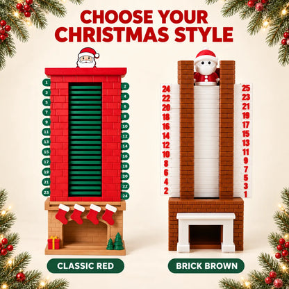 Santa Chimney Advent Calendar – 3D-Printed Christmas Countdown
