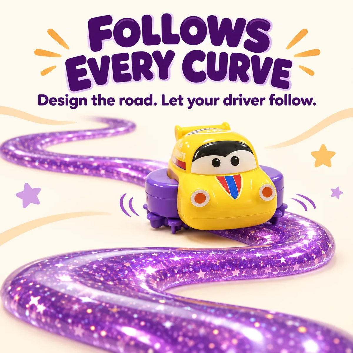 Slime Race Track Toy – Draw Your Own Road