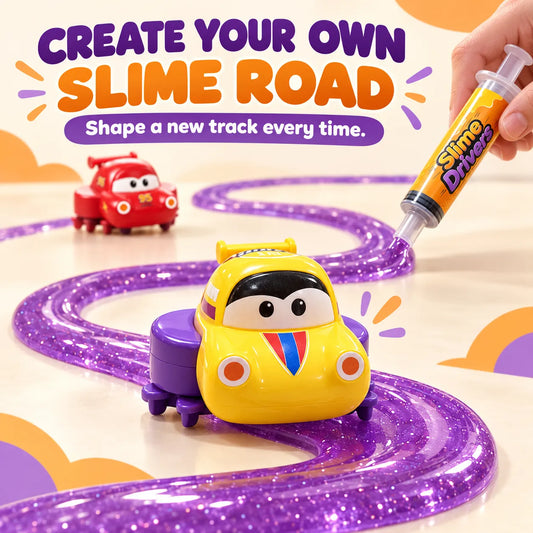 Slime Race Track Toy – Draw Your Own Road