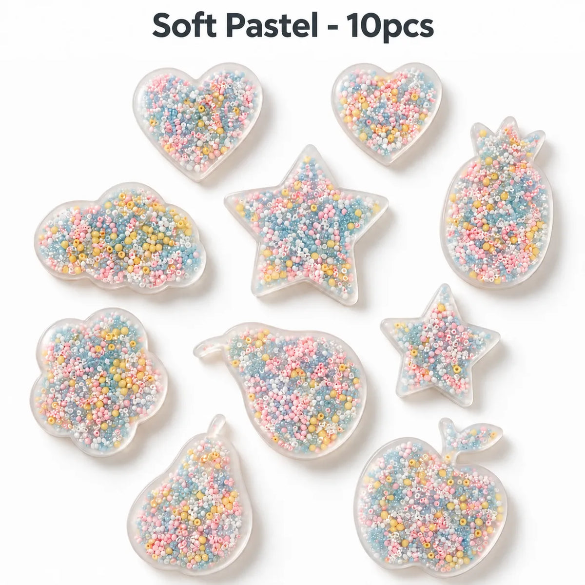 10PCS Silicone Picky Pad Set – Bead Picking Fidget Toys