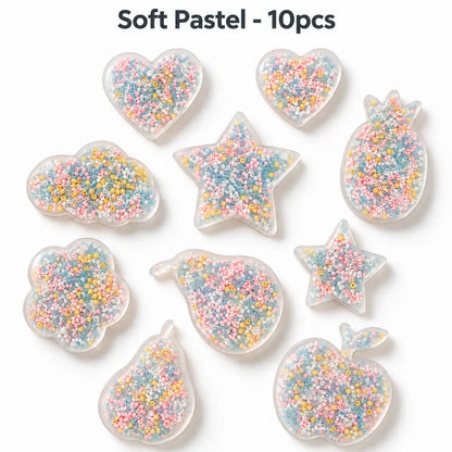 10PCS Silicone Picky Pad Set – Bead Picking Fidget Toys