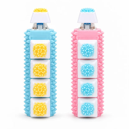 Spiky 5-Key Fidget Clicker – Textured Sensory Toy