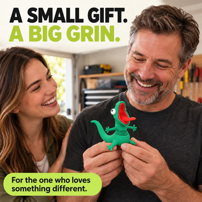 Spring Lizard Fidget Toy – Funny Wiggly Desk Figurine