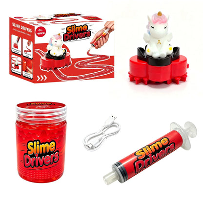 Slime Race Track Toy – Draw Your Own Road