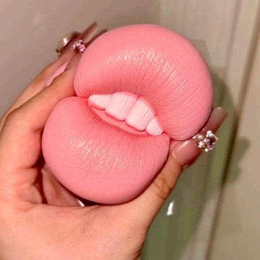 Slow Rising Squishy Mouth Lips Stress Relief Decompression Toy