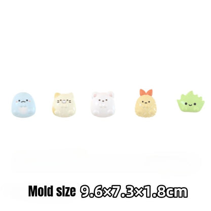 Cute Animal Mold Silicone Squishy Mold