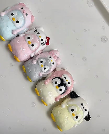 Handmade Mini Penguin Taba Squishy Toy