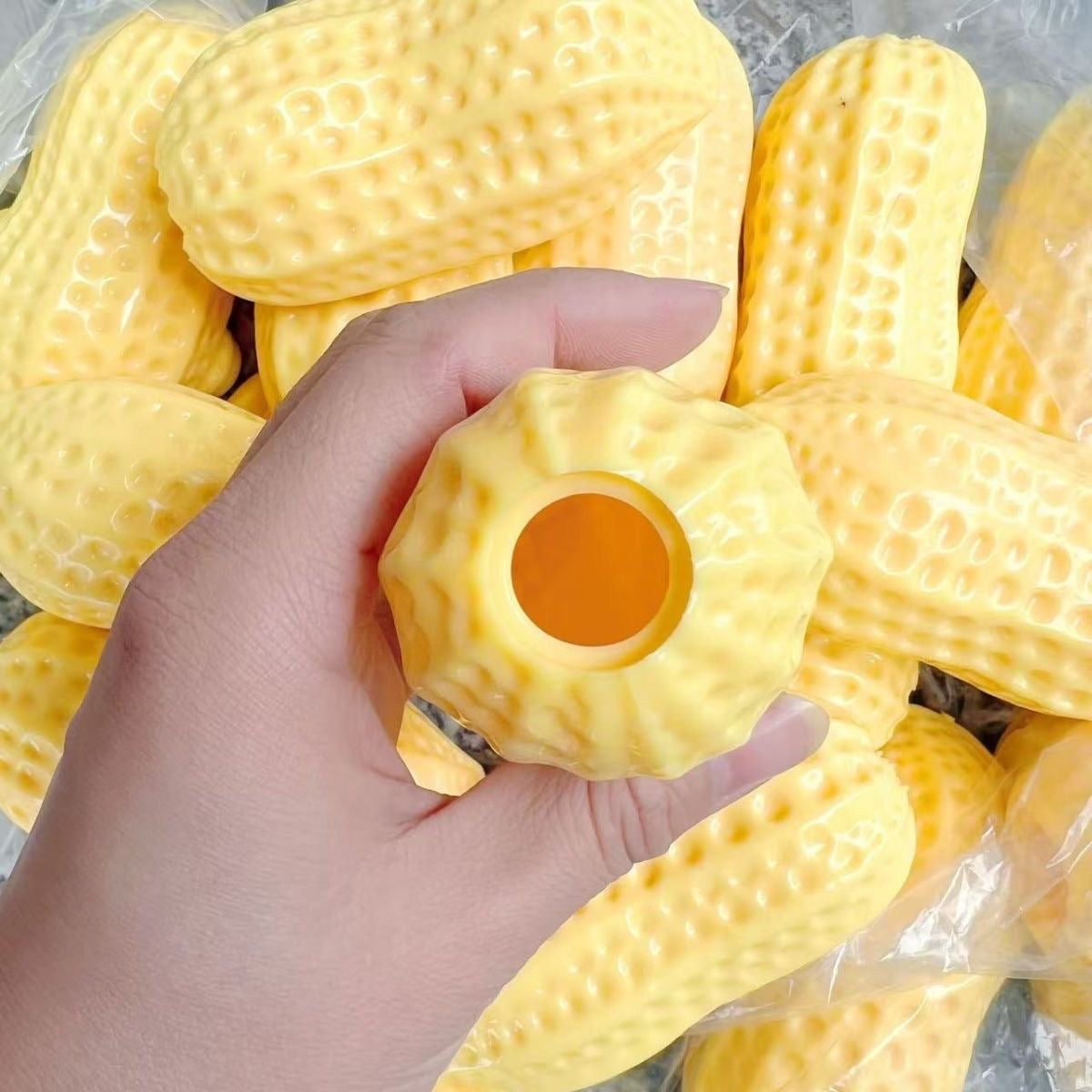 Peanut Stress Ball Skin with Seal