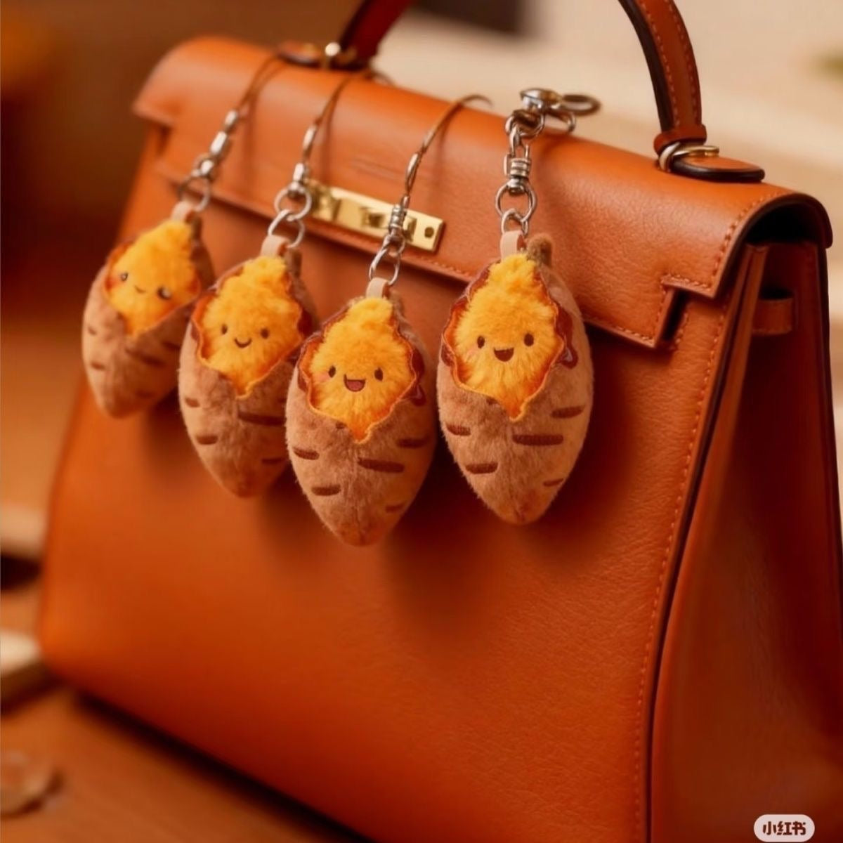 Sweet Potato Bag Pendant & Keychain