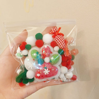 Handmade Silicone Christmas Cat's Paw Taba Squishy Toy