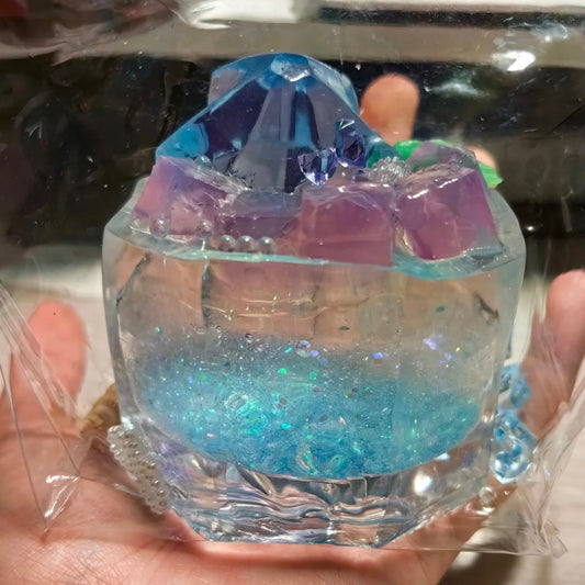 Transparent  Cup of Stars Taba Squishy Toy