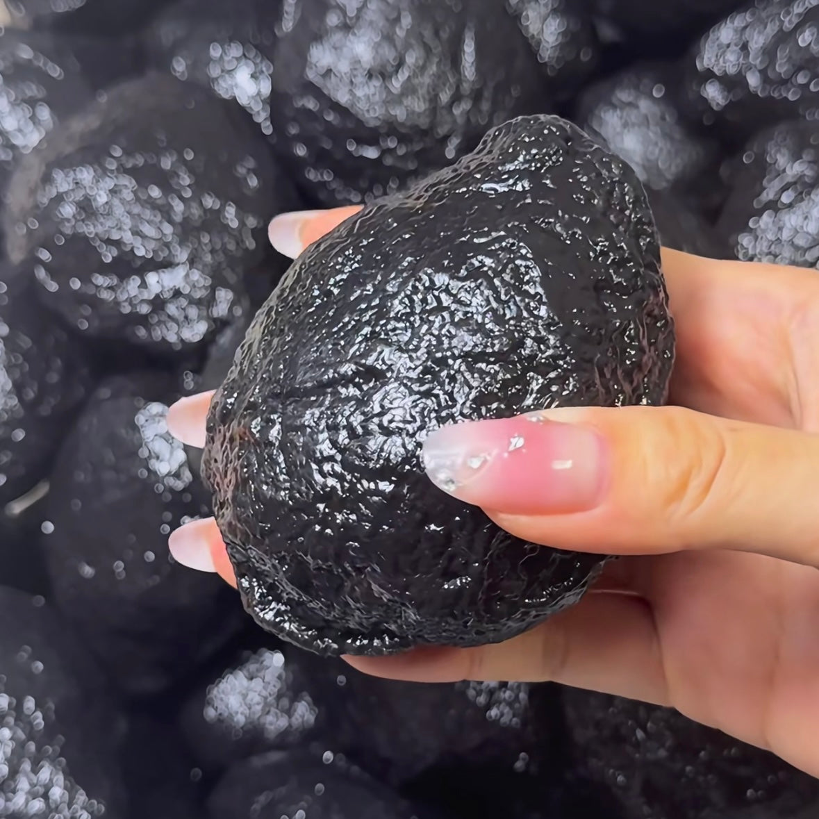Crunchy Bad Kids Coal Stress Ball Squishy Bead & Clay Base Stress Relief Decompression Toy