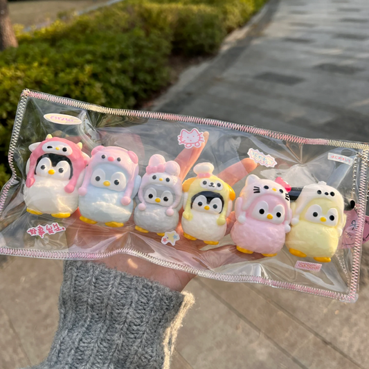 Penguins Mold Silicone Squishy Mold