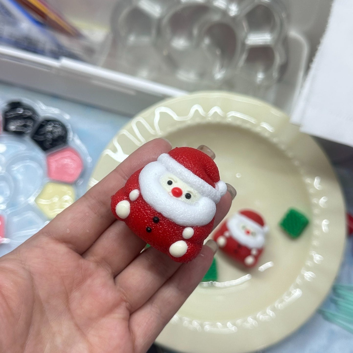 Handmade Santa Claus Taba Squishy Toy