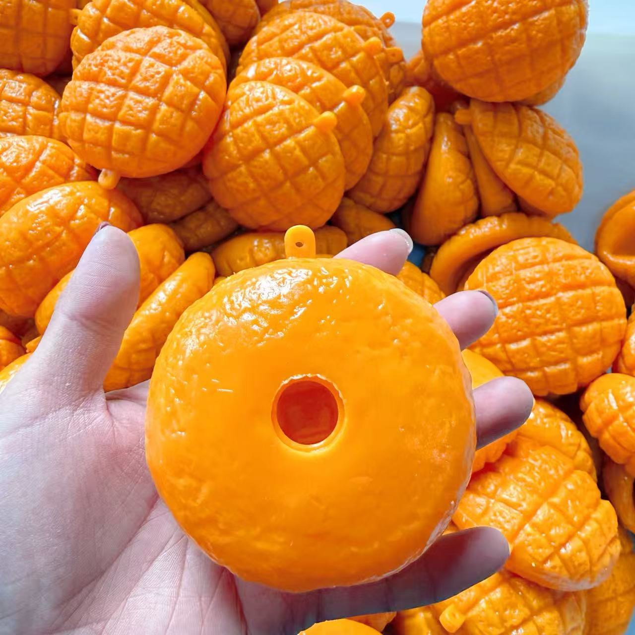 Pineapple Bun Stress Ball Skin