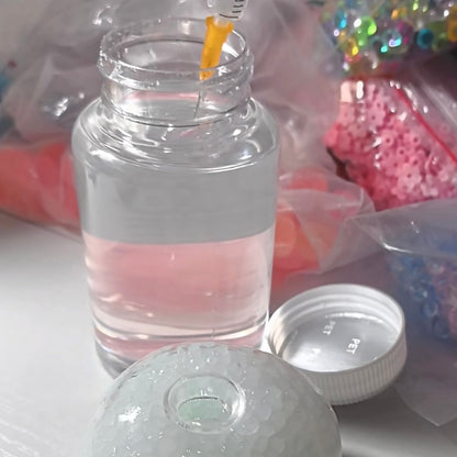10ml / 50ml / 100ml / 250ml / 500ml Lid Sealing Glue for Stress Ball