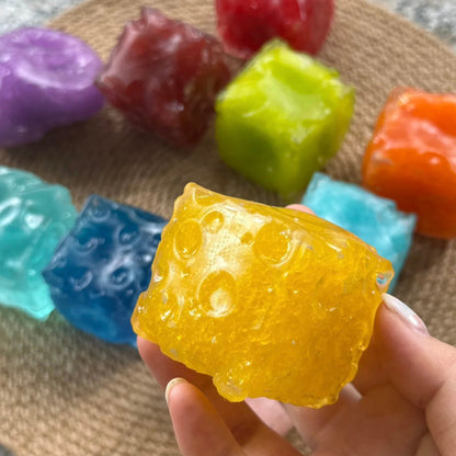 Mini Cheese Crisp Satisfying Sound & Vaseline Handmade Stress Ball