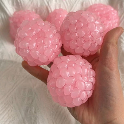 Pink or Green or White Handmade Stress Balls