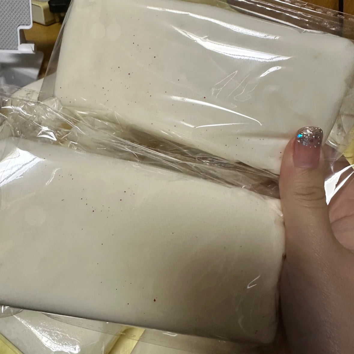 Slow Rising Squishy Rectangle Bread Stress Relief Decompression Toy