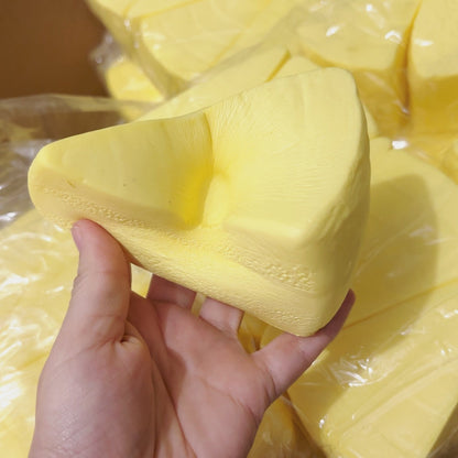 Slow Rising Squishy Cheese Cake Stress Relief Decompression Toy