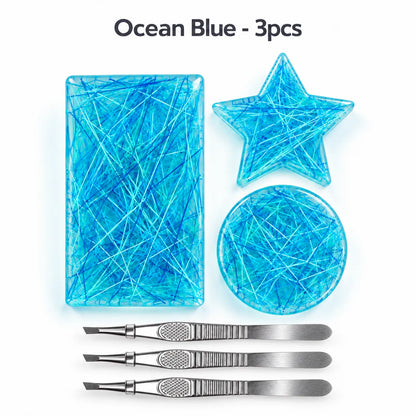 String Picking Pad Set with Tweezers