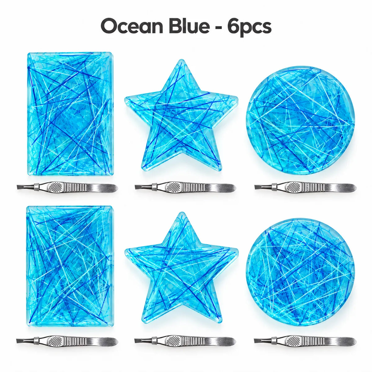 String Picking Pad Set with Tweezers