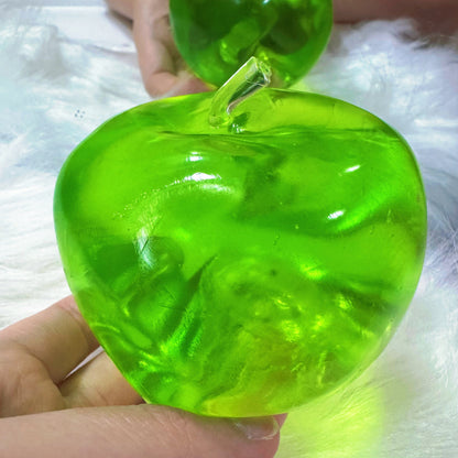 Apple Shape Vaseline Base Handmade Stress Balls