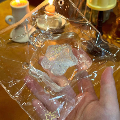 Transparent Wish Bottle Taba Squishy Toy (Liquid Squishy)