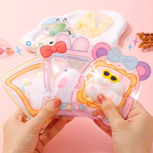 Animal Squishy Making Kit for Starter, No Odor, for Squishy Toy Making (50ml Part A + 50ml Part B)