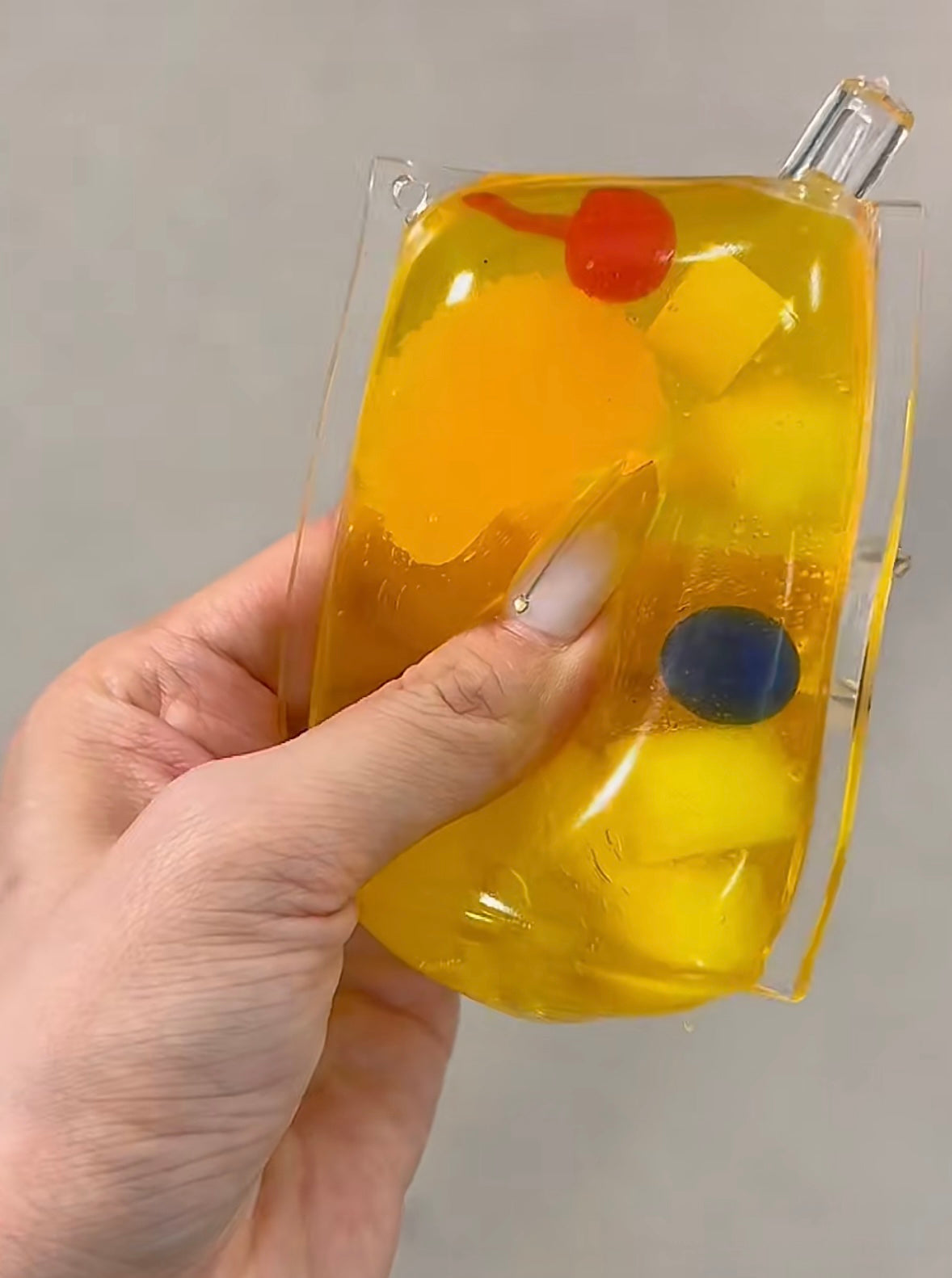 Vaseline Base Fruits Drink Handmade Stress Balls