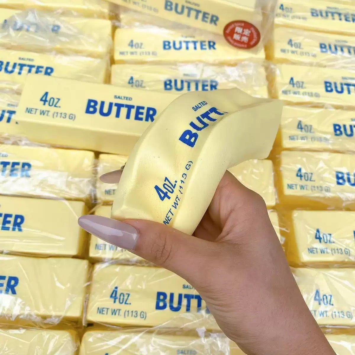Big!!! Slow Rising Squishy Butter Stick Stress Relief Decompression Toy