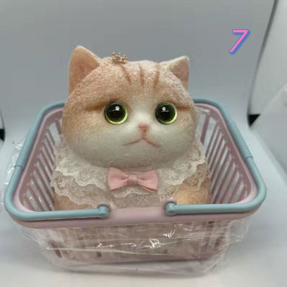 1000g Handmade Silicone Cats Stress Relief Taba Squishy Toy